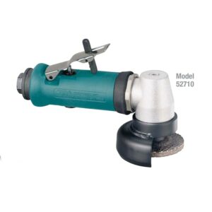 Dynabrade 52712 2" (51 mm) Dia. Right Angle Depressed Center Wheel Grinder .4 hp, 20,000 RPM, Geared, Rear Exhaust, 3/8"-24 Spindle Thread