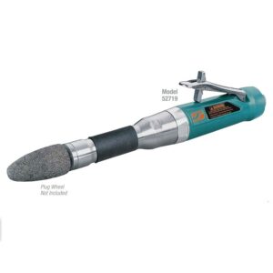 Dynabrade 52720 Cone or Plug Straight-Line 6" (152 mm) Extension Wheel Grinder 1 hp, 15,000 RPM, Rear Exhaust, 3/8"-24 Spindle Thread