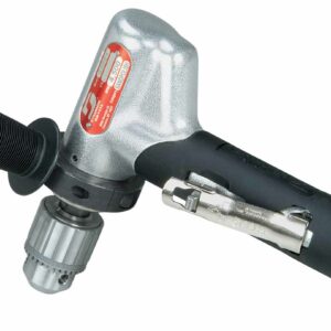 Dynabrade 53080 .7 hp 7 Degree Offset Drill 3,400 RPM, Planetary-Geared, Rear Exhaust, 1/2" Chuck