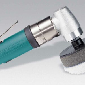 Dynabrade 53460 3" (76 mm) Dia. Right Angle Rotary Buffer .4 hp, 3,200 RPM, Rear Exhaust, 3/8"-24 Spindle Thread