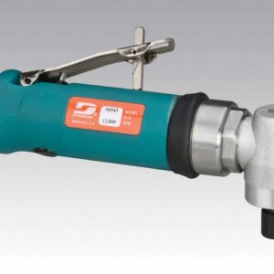 Dynabrade 54343 .7 hp Right Angle Die Grinder 12,000 RPM, Composite, Geared, Rear Exhaust, 1/4" & 6 mm Col