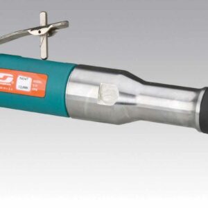 Dynabrade 54347 .7 hp Extended Right Angle Die Grinder 12,000 RPM, Composite, Geared, Rear Exhaust, 1/4" & 6 mm Col