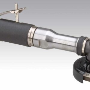 Dynabrade 54785 3" (76 mm) Dia. Extended Right Angle Type 27 Depressed Center Wheel Grinder .7 hp, 18,000 RPM, Steel