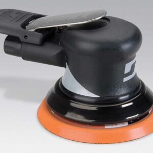 Dynabrade 56815 5" (127 mm) Dia. Non-Vacuum Dynorbital® Supreme Random Orbital Sander .28 hp, 12,000 RPM, 3/16" (5 mm) Dia. Orbit, Rear Exhaust