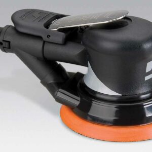 Dynabrade 56818 5" (127 mm) Dia. Self-Generated Vacuum Dynorbital® Supreme Random Orbital Sander .28 hp, 12,000 RPM, 3/16" (5 mm) Dia. Orbit, Rear Exhaust