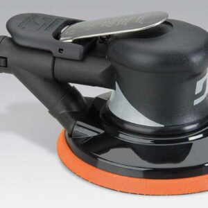 Dynabrade 56829 6" (152 mm) Dia. Self-Generated Vacuum Dynorbital® Supreme Random Orbital Sander .28 hp, 12,000 RPM, 3/16" (5 mm) Dia. Orbit, Rear Exhaust