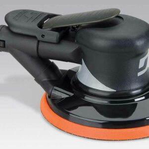 Dynabrade 56862 6" (152 mm) Dia. Self-Generated Vacuum Dynorbital® Supreme Random Orbital Sander .28 hp, 12,000 RPM, 3/32" (2.5 mm) Dia. Orbit, Rear Exhaust