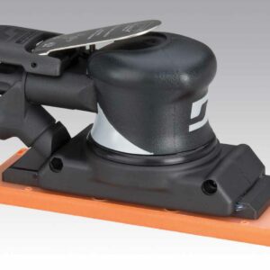 Dynabrade 57404 2-3/4" W x 8" L (70 mm x 203 mm) Dynaline Sander, Central Vacuum .3 hp, 2,400 SPM, 3/8" (10 mm) SL, Rear Exhaust