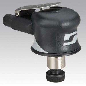 Dynabrade 57500 Palm-Style Mini-Dynorbital® Random Orbital Sander .05 hp, 5,000 RPM, 3/16" (5 mm) Dia. Orbit, Rear Exhaust, for 1/4"-20 Female Pads