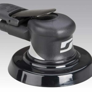 Dynabrade 57582 5" (127 mm) Dia. Wet Dynorbital® Supreme Random Orbital Sander, Basic .24 hp, 10,000 RPM, 3/32" (2.5 mm) Dia. Orbit, Rear Exhaust