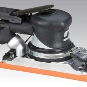 Dynabrade 57814 3-2/3" W x 7" L (93 mm x 178 mm) Dynabug® Orbital Sander, Central Vacuum .24 hp, 10,000 RPM, 3/32" (2.5 mm) Dia. Orbit