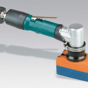Dynabrade 58000 Dynafine® Backsplash Sander .12 hp, 7 Degree Offset, 15,000 RPM, 1/32" (0.8 mm) Dia. Orbit, Rear Exhaust