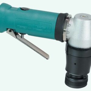 Dynabrade 58037 1-1/4" (32 mm) Dia. Right Angle Mini-Orbital Sander .4 hp, 12,000 RPM, Geared, 1/8" (3 mm) Dia. Orbit, Front Exhaust, for 1/4"-20 Female Pad