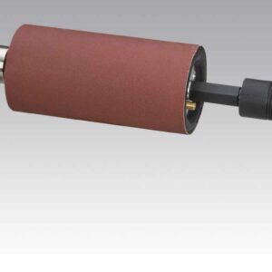 Dynabrade 58050 Rolling Pin Sander .4 hp, 7 Degree Offset, 3,200 RPM, Rear Exhaust, 3-1/4" (82 mm) W x 7" (178 mm) L Pneumatic Wheel