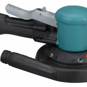 Dynabrade 58409 6" (152 mm) Dia. Two-Hand Dynorbital® Random Orbital Sander, Central Vacuum .45 hp, 12,000 RPM, 3/16" (5 mm) Dia. Orbit, Rear Exhaust