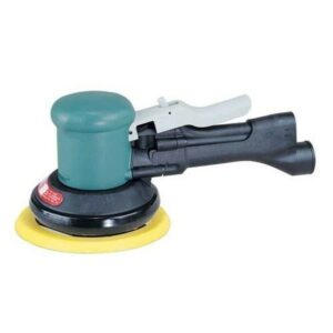 Dynabrade 58419 6" (152 mm) Dia. Two-Hand Dynorbital® Random Orbital Sander, Self-Generated Vacuum .45 hp, 12,000 RPM, 3/8" (10 mm) Dia. Orbit, Rear Exhaust