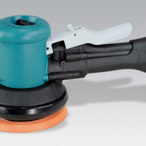 Dynabrade 58430 5" (127 mm) Dia. DynaLocke® Dual-Action Sander, Non-Vacuum .45 hp, 12,000 RPM, 3/16" (5 mm) Dia. Orbit/Rotary, Rear Exhaust