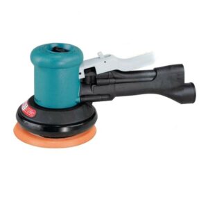 Dynabrade 58465 3-1/2" (89 mm) Dia. DynaLocke® Dual-Action Sander, Non-Vacuum .45 hp, 12,000 RPM, 3/16" (5 mm) Dia. Orbit/Rotary, Rear Exhaust