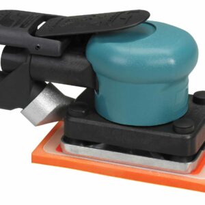 Dynabrade 58505 3-1/4" W x 5" L (82 mm x 127 mm) Dynabug® II Orbital Sander, Central Vacuum .15 hp, 10,000 RPM, 3/32" (2.5 mm) Dia. Orbit, Rear Exhaust