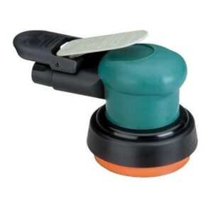 Dynabrade 59018 3-1/2" (89 mm) Dia. Self-Generated Vacuum Dynorbital-Spirit® Random Orbital Sander .25 hp, 12,000 RPM, 3/16" (5 mm) Dia. Orbit, Rear Exhaust