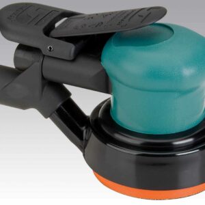 Dynabrade 59034 3-1/2" (89 mm) Dia. Central Vacuum Dynorbital-Spirit® Random Orbital Sander .25 hp, 12,000 RPM, 3/32" (2 mm) Dia. Orbit, Rear Exhaust