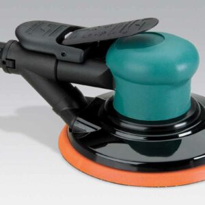 Dynabrade 59043 6" (152 mm) Dia. Self-Generated Vacuum Dynorbital-Spirit® Random Orbital Sander .25 hp, 12,000 RPM, 3/32" (2 mm) Dia. Orbit, Rear Exhaust