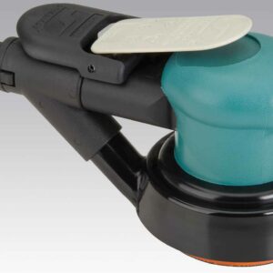 Dynabrade 59108 3" (76 mm) Dia.Self-Generated Vacuum Dynorbital-Spirit® Random Orbital Sander .25 hp, 12,000 RPM, 3/16" (5 mm) Dia. Orbit, Rear Exhaust