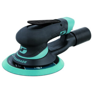 Dynabrade X52V 5" (127 mm) Dia. Central-Vacuum Dynorbital Extreme Random Orbital Sander 0.3 hp, 12,000 RPM, 3/32" (2.5 mm) Dia. Orbit, Rear Exhaust, Hook-Face