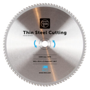 Fein Accessory Saw blade for thin steel (355mm, 90 teeth) - (63502304000) - Image 1