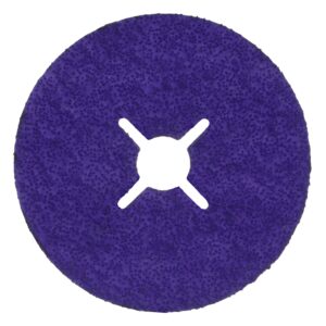 3M 1187C Cubitron 3 Fibre Sanding Disc -125mm x 22.23mm 36+ - (Pack of 25)
