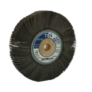 TAF RLW13 Aluminium Oxide Wooden Centre Flapwheels - 165mm x 25mm