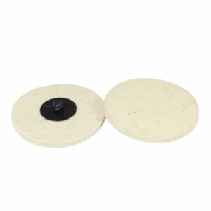 RD50 Felt Polishing Quick Change Discs - 50mm (Pack of 25 Discs)