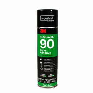 3M™ Hi-Strength 90 Spray Adhesive, Transparent, 500 ml