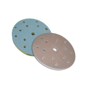 SAIT 6S-SOF Ceramic Paper Foam Discs - 150mm 15H P400 - Pack of 20 - Image 1