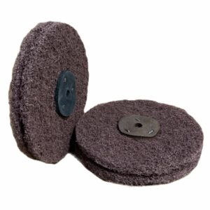 Non-Woven Satin Lap Mops - 150mm x 2 Lap - Various Grits Available